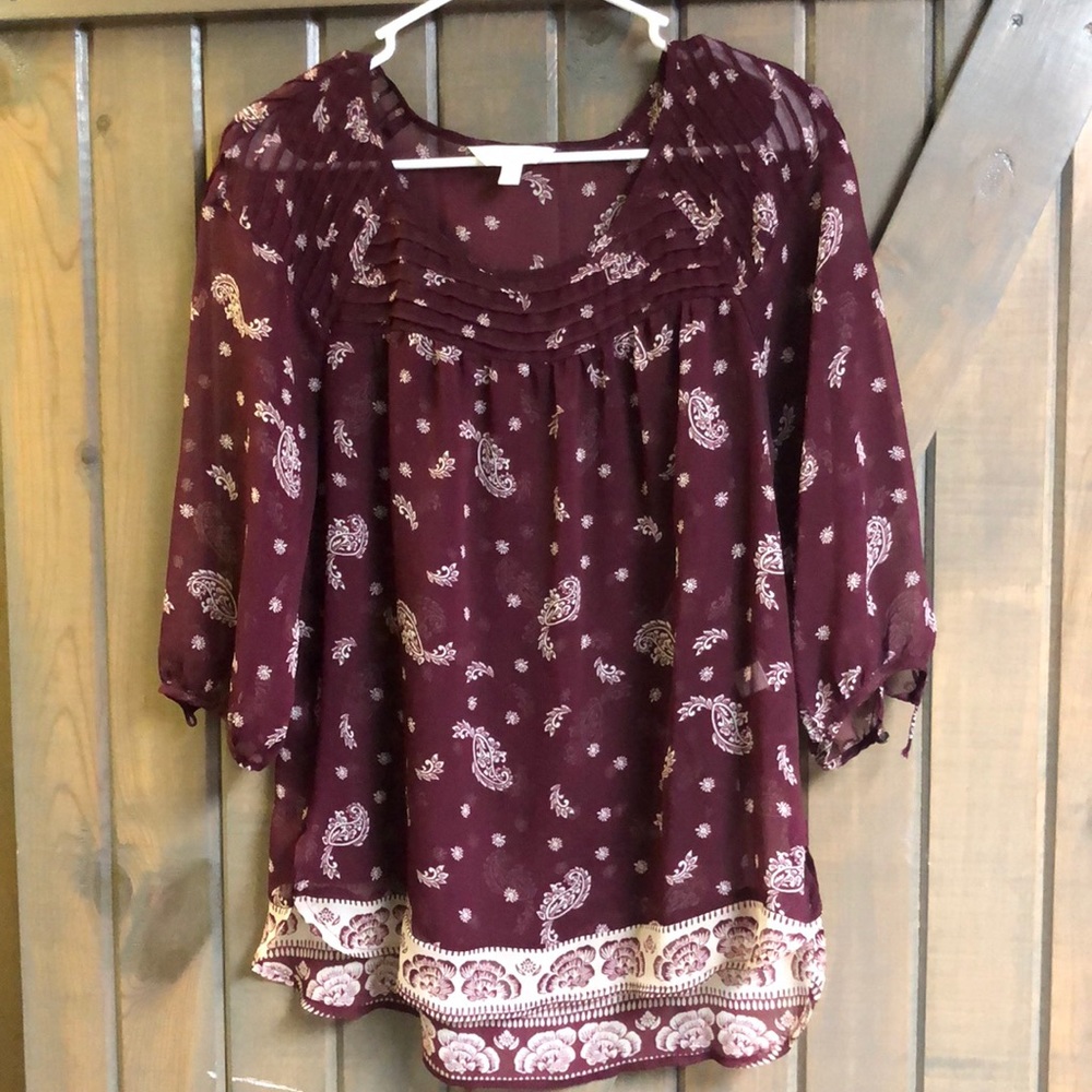 3/4 Sleeve Blouse
